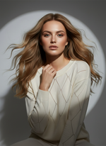 Джемпер И 043/молочный