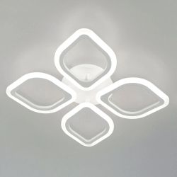 Citilux Ромби CL236040R LED Люстра с пультом Белая