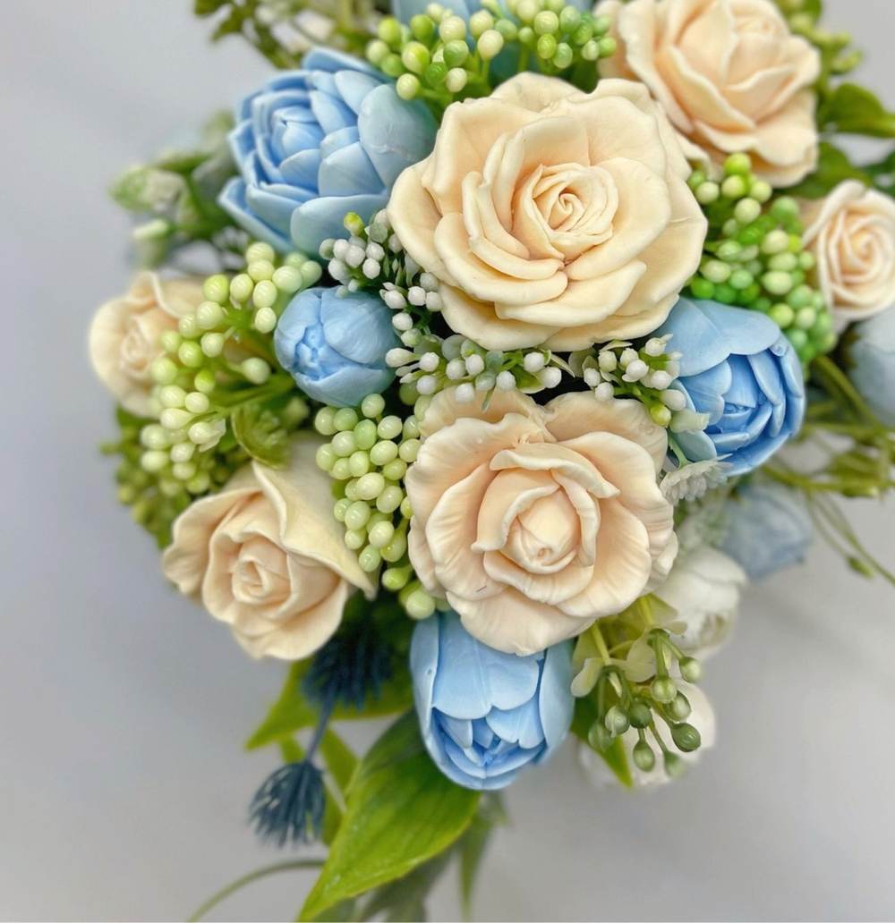 Букет «Шебби блю-скай» Magic Benefit Soap