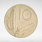 Italy 10 Lire 1951 R, VF