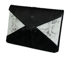 Клатч из кожи питона CL-2