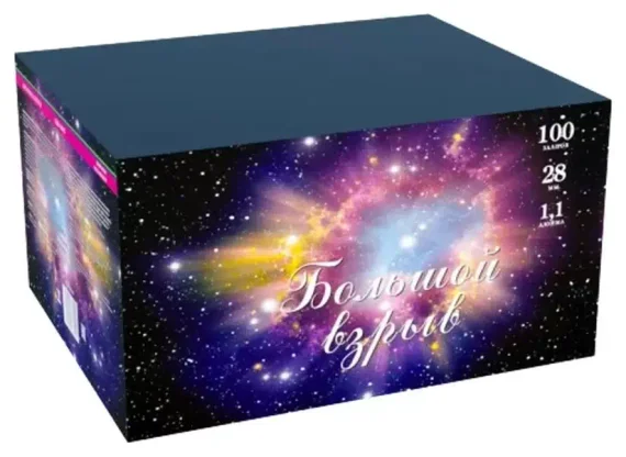 Батарея салютов Большой Взрыв (100/1,1) СБМ-1007