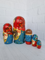 Матрешка "с курочкой" традиция 5мест