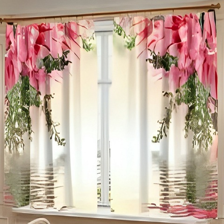 Фотошторы для кухни "В. 120125/8", Россия.