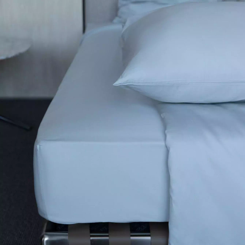 Постельное белье семейное Mollen светло-серое