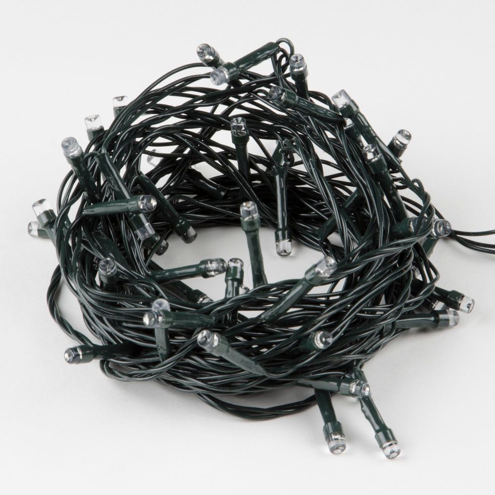 ULD-S0500-050-DGA MULTI IP20 Гирлянда светодиодная. 5м. 50 светодиодов. Разноцветный свет. Провод зеленый. ТМ Uniel