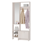 Прихожая Тео ясень белый