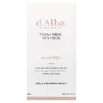 d'Alba, Vegan Fresh Sun Stick, SPF 50+, 20 г (0,7 унции)