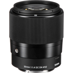 Объектив Sigma AF 30mm f/1.4 DC DN Contemporary Canon EF-M