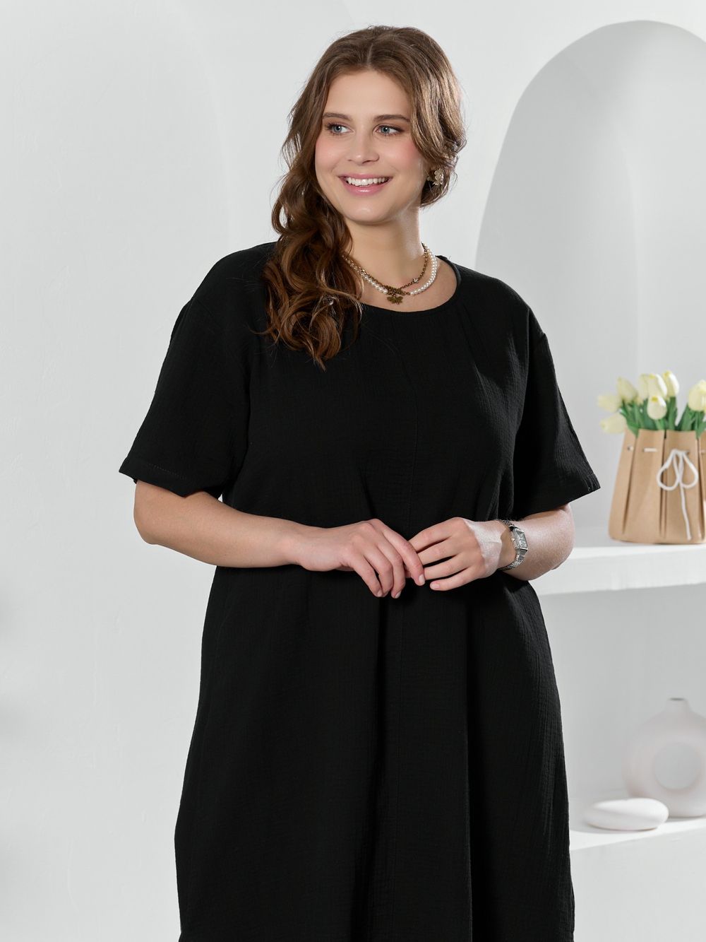 Платье Вуаль-1 Виотекс ЧЁРНЫЙ