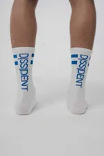 Носки "Striped Logo Blue"