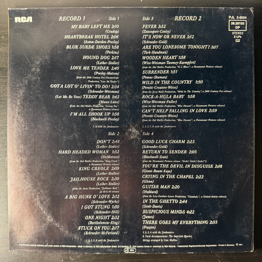 Elvis - Elvis Forever (Германия 1974г.)