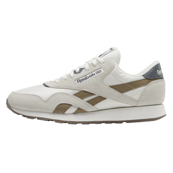 Классические нейлоновые кроссовки Reebok, низкие Белые кеды Унисекс