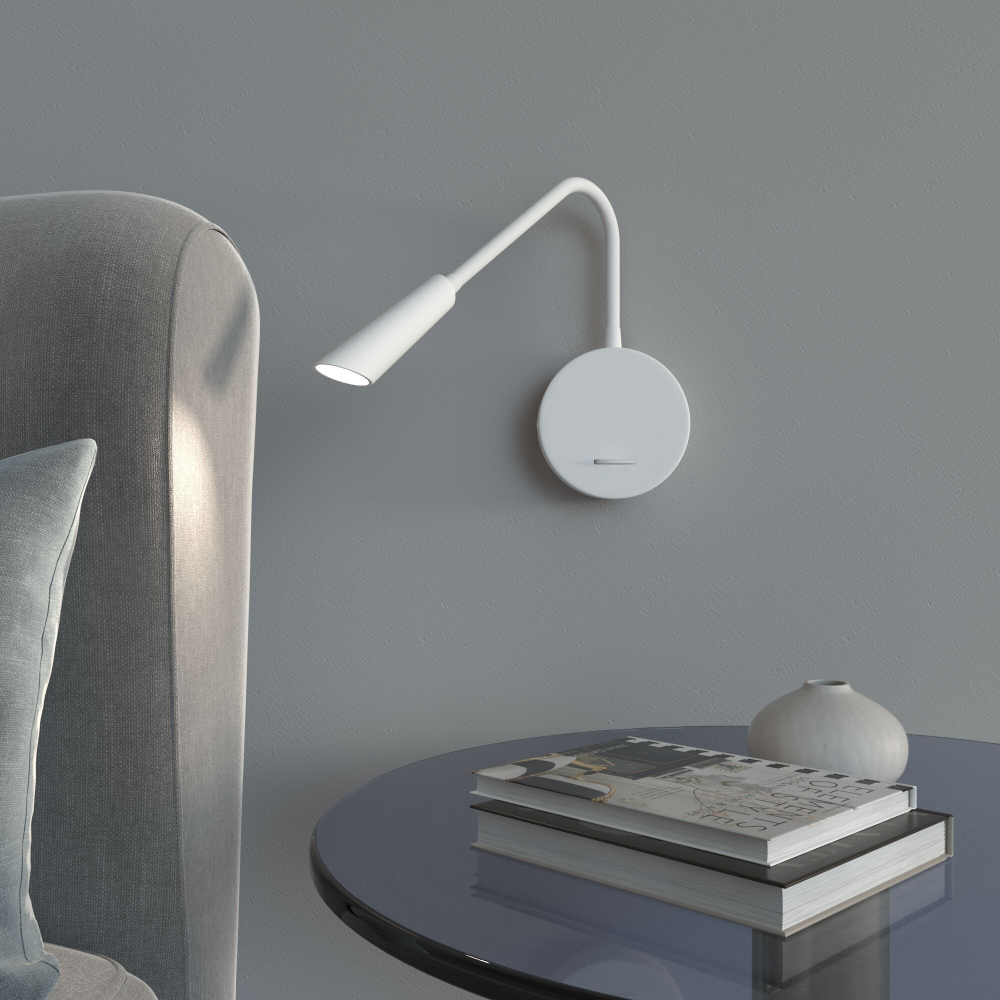 Настенный светильник Elektrostandard Stem 40120/LED белый