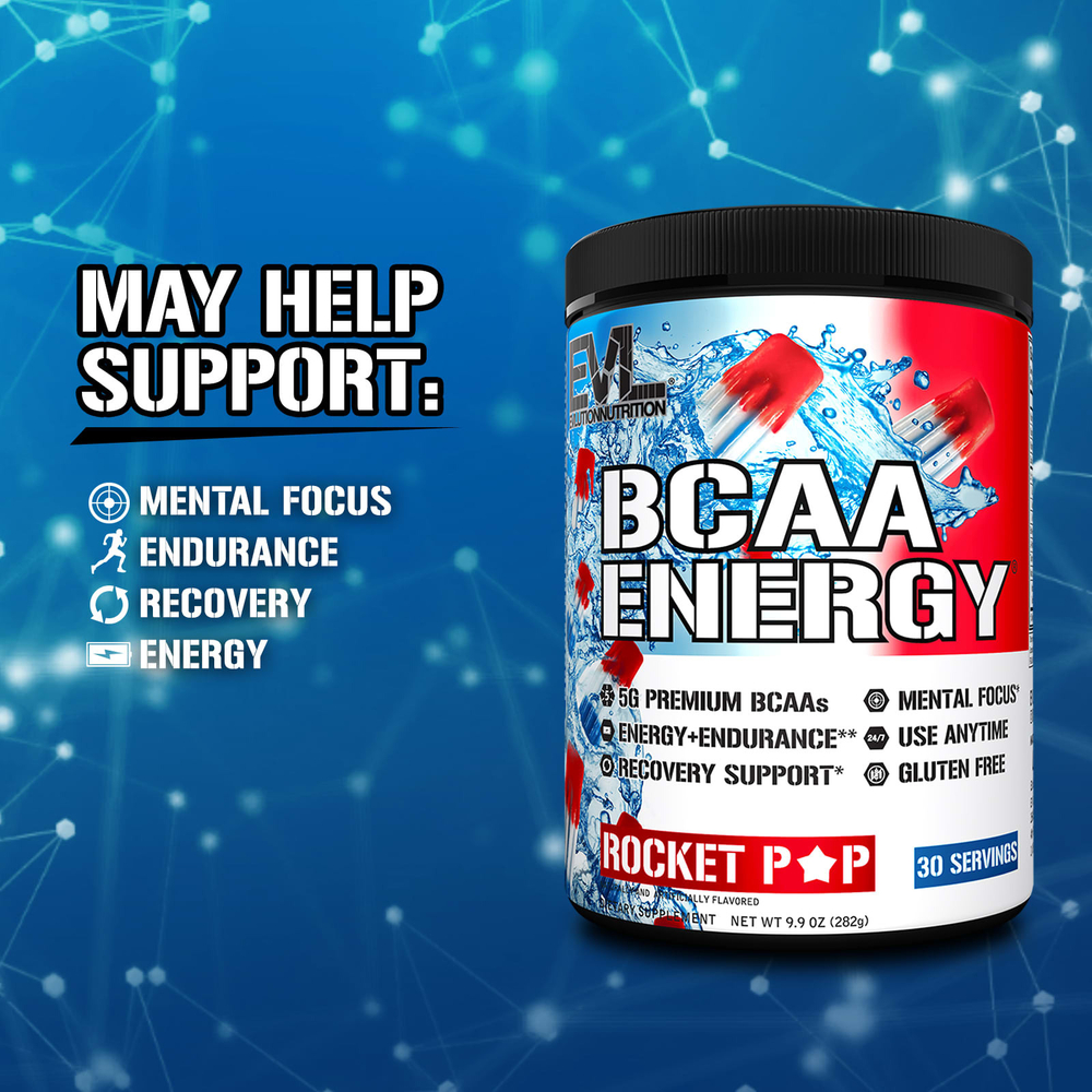 EVLution Nutrition, BCAA Energy®, со вкусом BCAA, 282 г (9,9 унции)