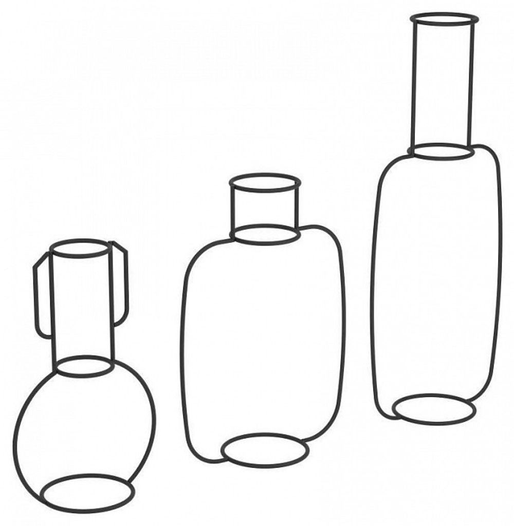 Набор из 3 ваз настольных Eglo Bellshill 421394