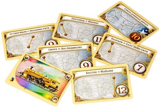 Купить настольную игру Ticket to Ride: Америка