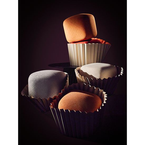 Пуф tr?ffel, оранжевый