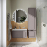 Комплект тумба Verona 80 (790х376х400) подвесная с раковиной Natella 80 Амаретти