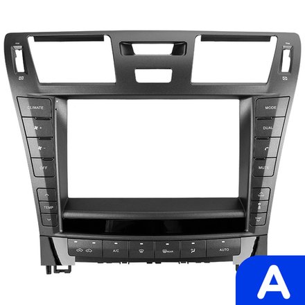 Комплект рамки с разъёмами 9" Lexus LS460 LS600H F40 (A)2006-2009 - Car-Smart 9696A
