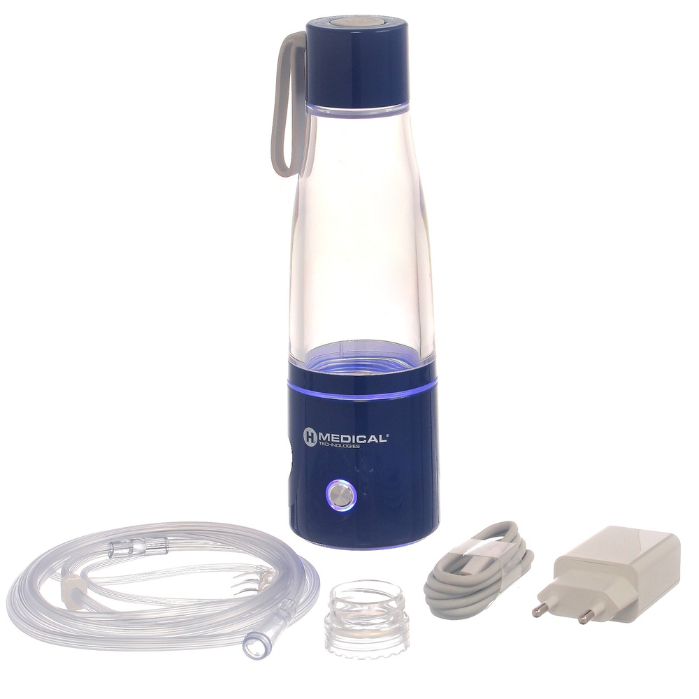 Портативный аппарат с функцией ингаляции синий Hydrogen bottle Smart Hydrogen Bottle 3in1(blue)