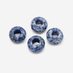 Каменный бублик, 14мм, натуральный содалит