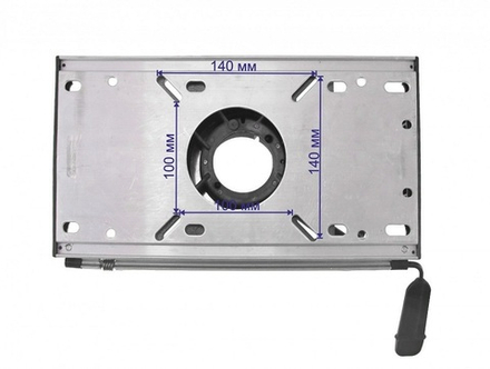 Крепление сиденья к стойке 73 мм "газлифт", используется с креслами 1061420990, 1070200010, 1060410C