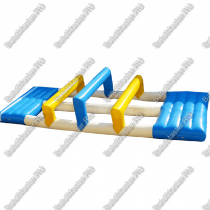 Модуль водного парка «Бревно с препятствием», 11×2×2 м