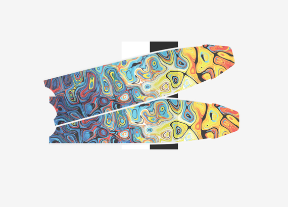 Лопасти Leaderfins Limited ICT Glass Blades (стеклотекстолит), 20°, 80 см, ext. soft.