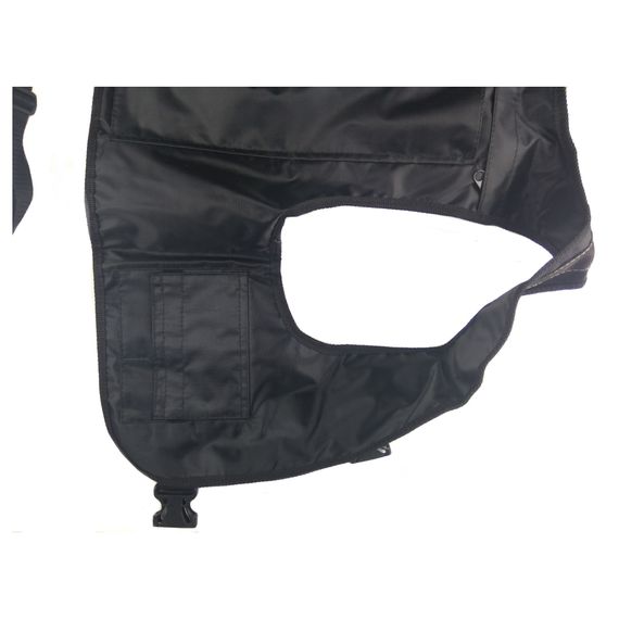 Жилет разгрузочный с поддувом "В ластах" черный