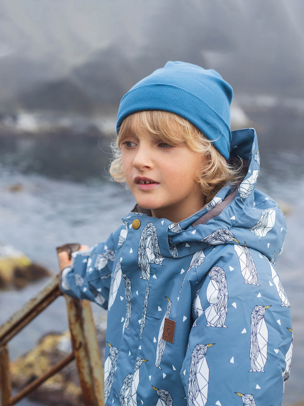 Комбинезон мембранный Mjölk Пингвины, утеплитель 200гр/м2