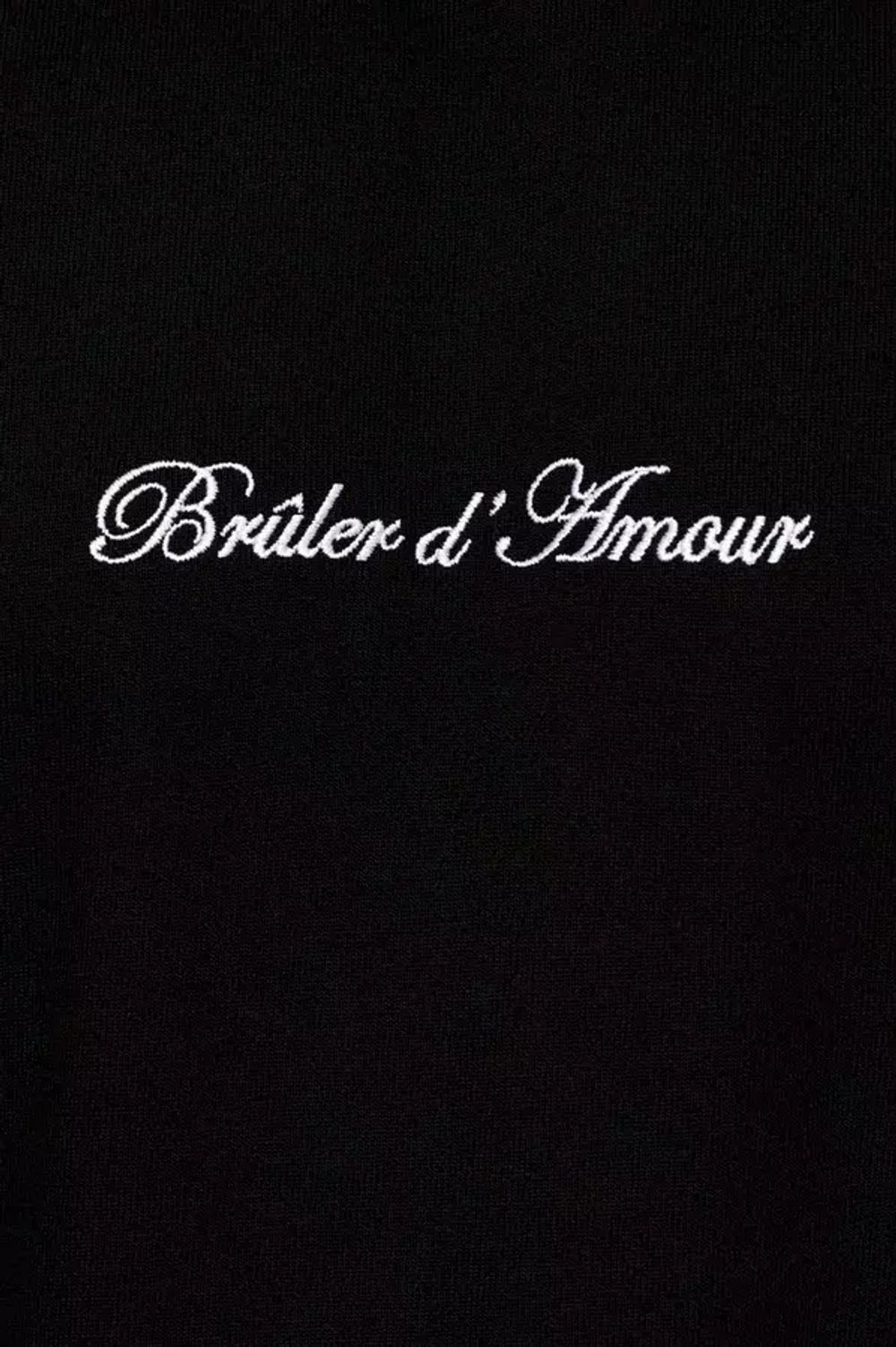 Футболка Bruler d'Amour Basic logo черная