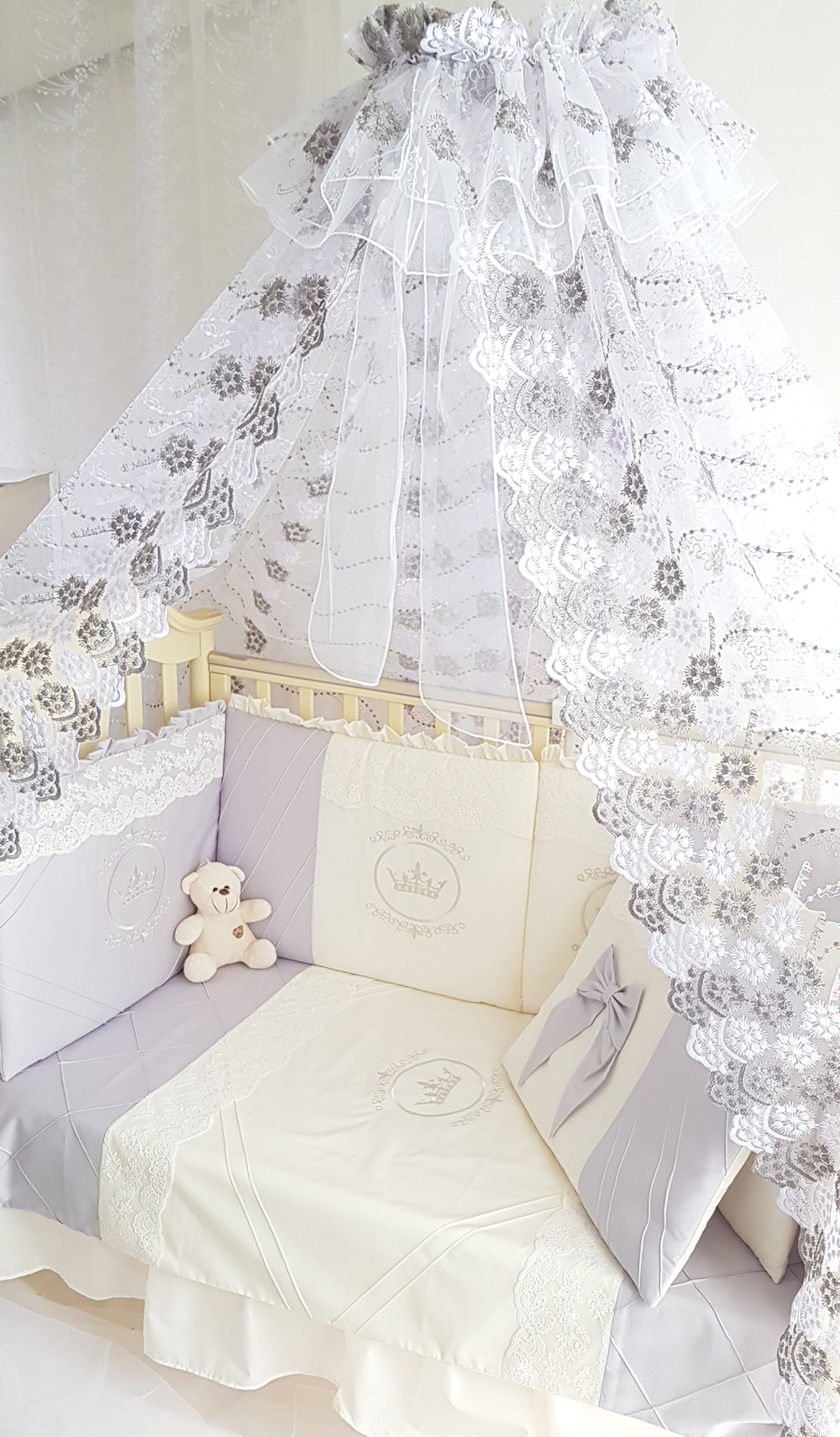 Арт.77753 Набор в кроватку для новорожденных Areseli