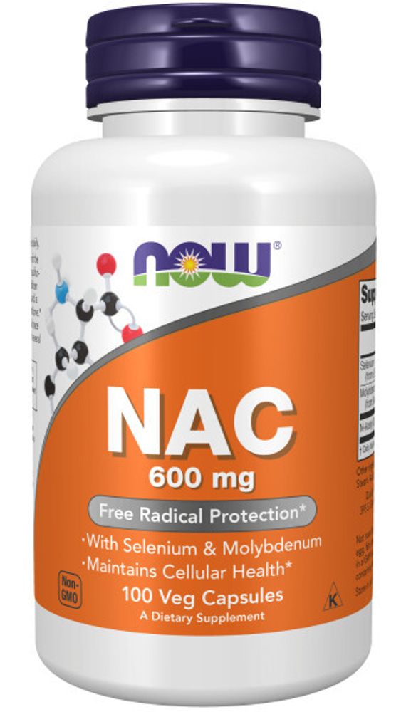 NAC-Acetyl cysteine 600mg 100caps