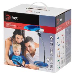 Настольный светильник ЭРА NE-301-E27-15W-OR оранжевый