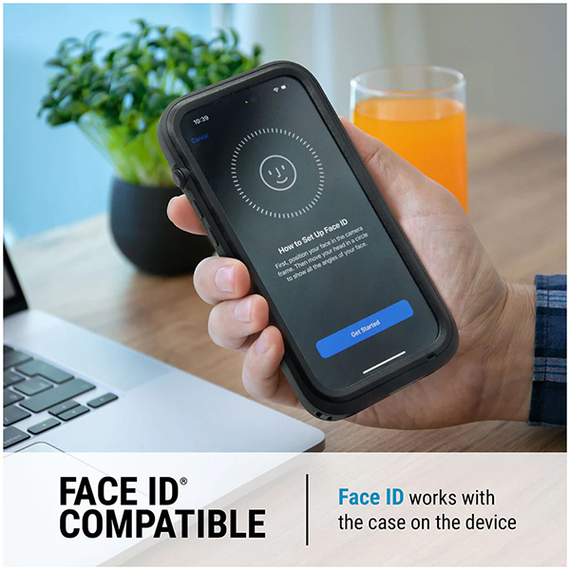 Водонепроницаемый чехол Catalyst Total Protection Case для iPhone 14 Plus, черный (Stealth Black) (CATIPHO14BLKL)