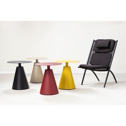 Столик кофейный Marius, Ø50 см, бежевый