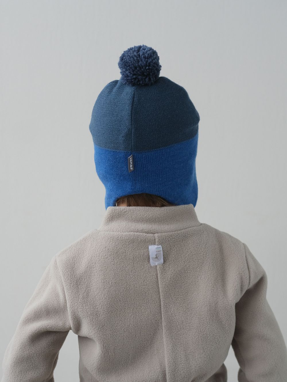 Шапка весенняя/осенняя вязаная КОДИ (Синяя ночь)