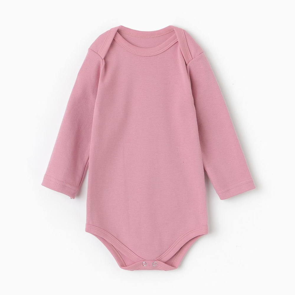 Боди детский, цвет розовый, р. 80 10134567 (Рыжик)