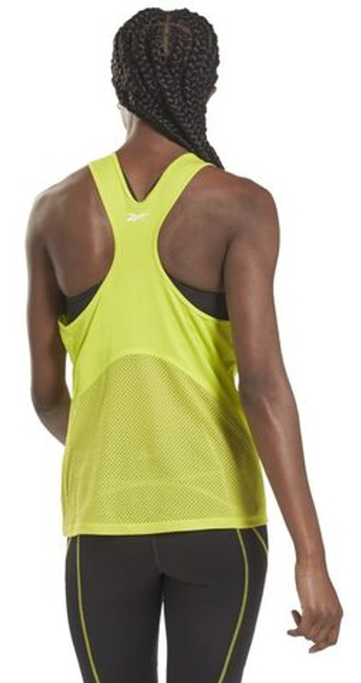 Женский топ теннисный Reebok Les Mills Speedwick W - acid yellow
