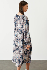 51419 Платье женское (серый принт)