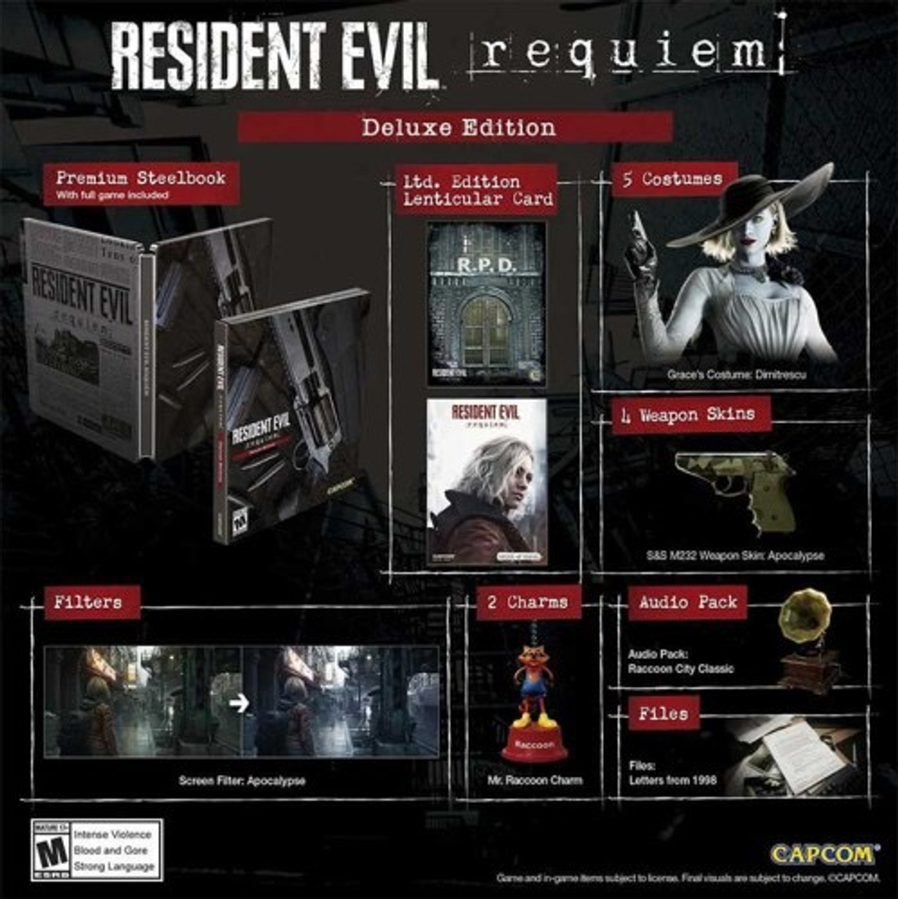 Resident Evil 9 Requiem Deluxe