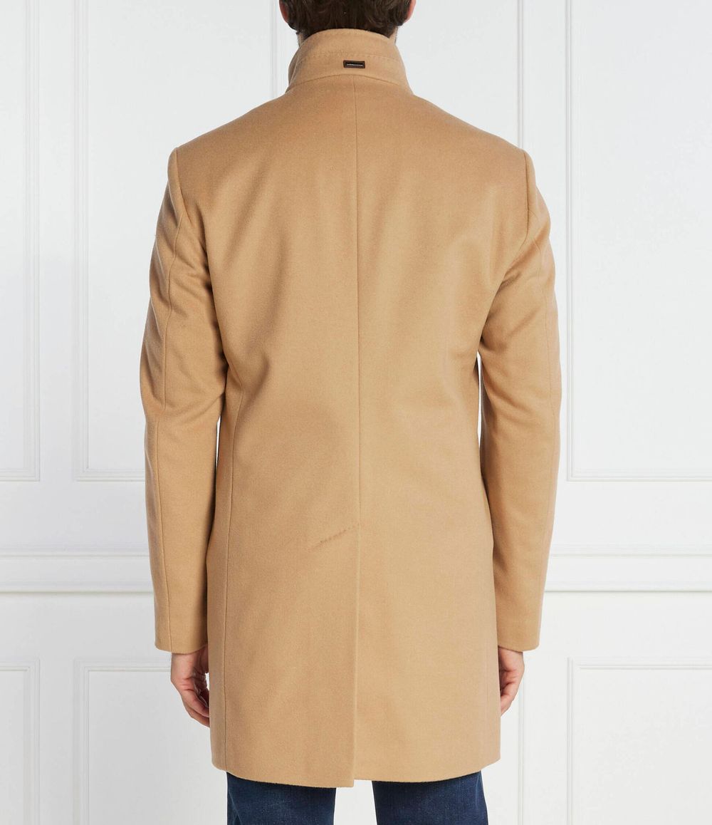 Хлопковое пальто Joop! - коричневый(30037689)