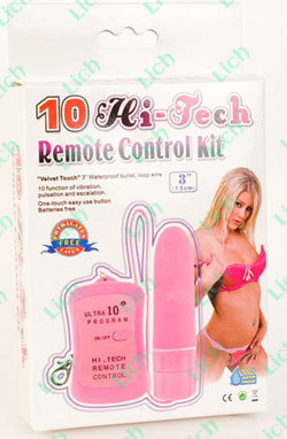 Вибратор с пультом дистанционного управления