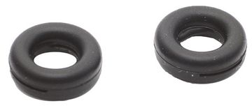 Стоппер силиконовый черный круглый