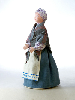 Кукла  коллекционная няня Пушкина Арина Родионовна