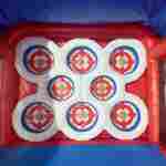 Надувной дартс «Целься и побеждай» на подкачке, размер 4,5×4,5×3,86 м