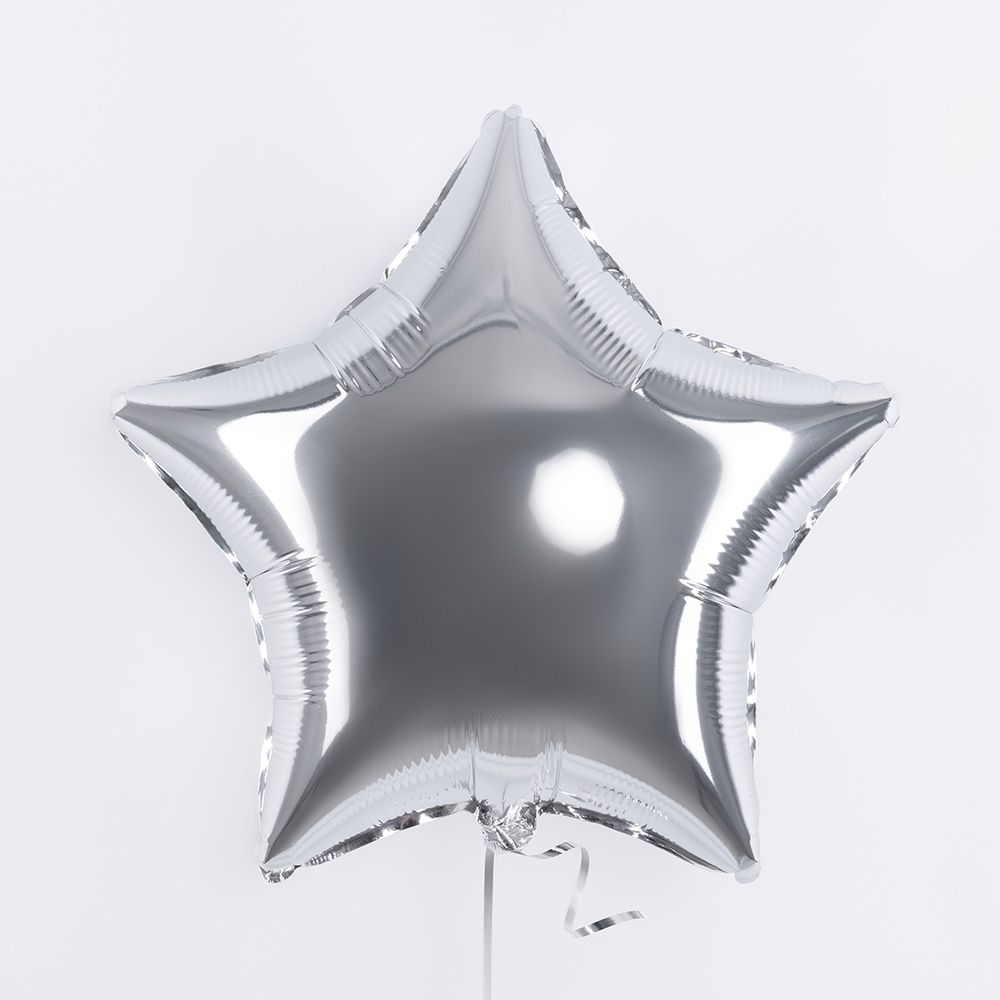 F Шар Звезда 18''/46 см, Серебро (БГ-15) 
