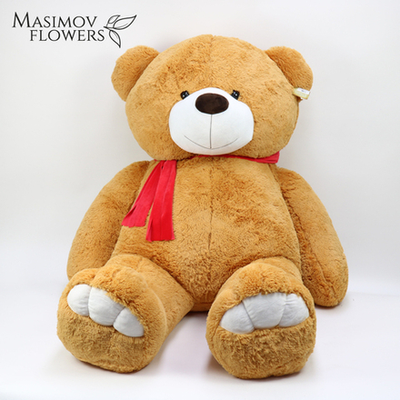 Мишка "Елисей" карамельный 1 м 50 см
