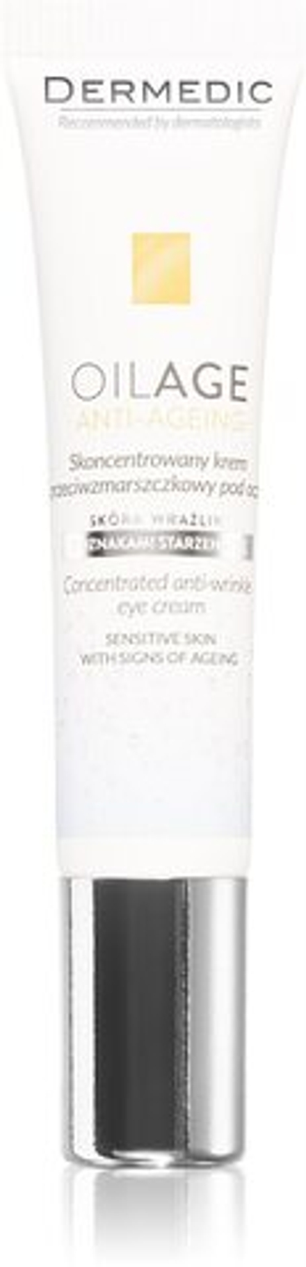 Dermedic Oilage Anti-Ageing - Концентрированный крем против морщин вокруг глаз /   15  g  / GTIN 5901643174507